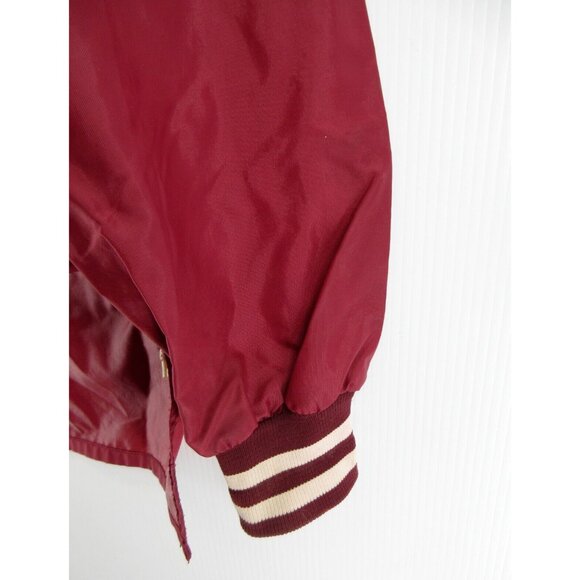VINTAGE Swarthmore College Jacket Large 80s Wave One 1/4 Zip Letterman * - Picture 3 of 16